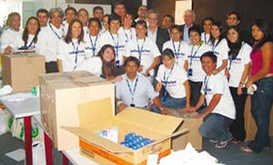 Telefónica Chile team