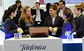 Telefónica stand